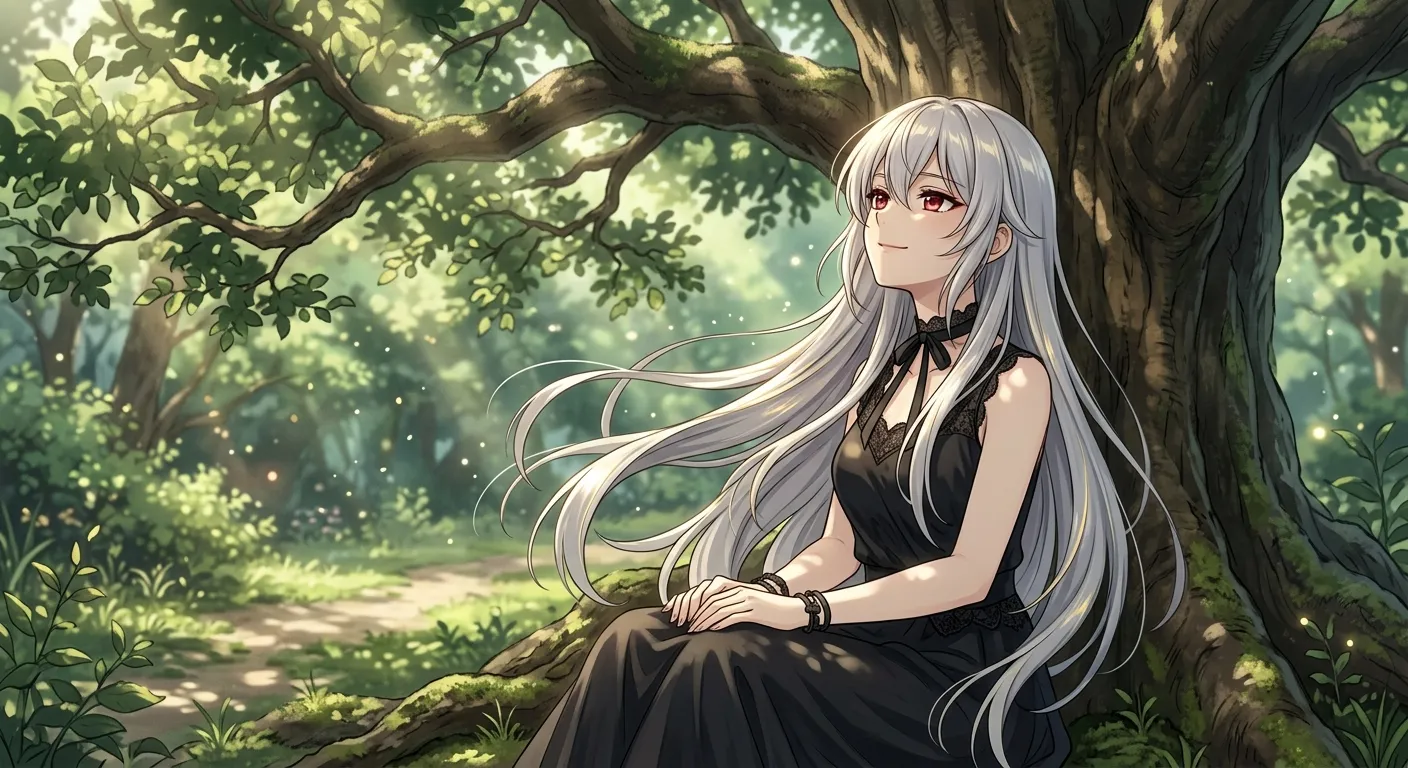 エリス — 木の下で